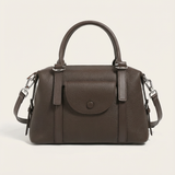Marisse Atelier Structured Leather Satchel Bag - Vellegra