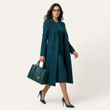 Marivelle Modern Pebbled Leather Satchel Tote - Vellegra