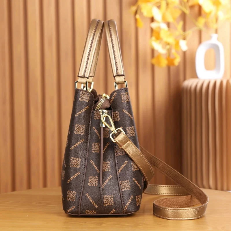 Monarch Stride Printed Tote Bag - VELLEGRA