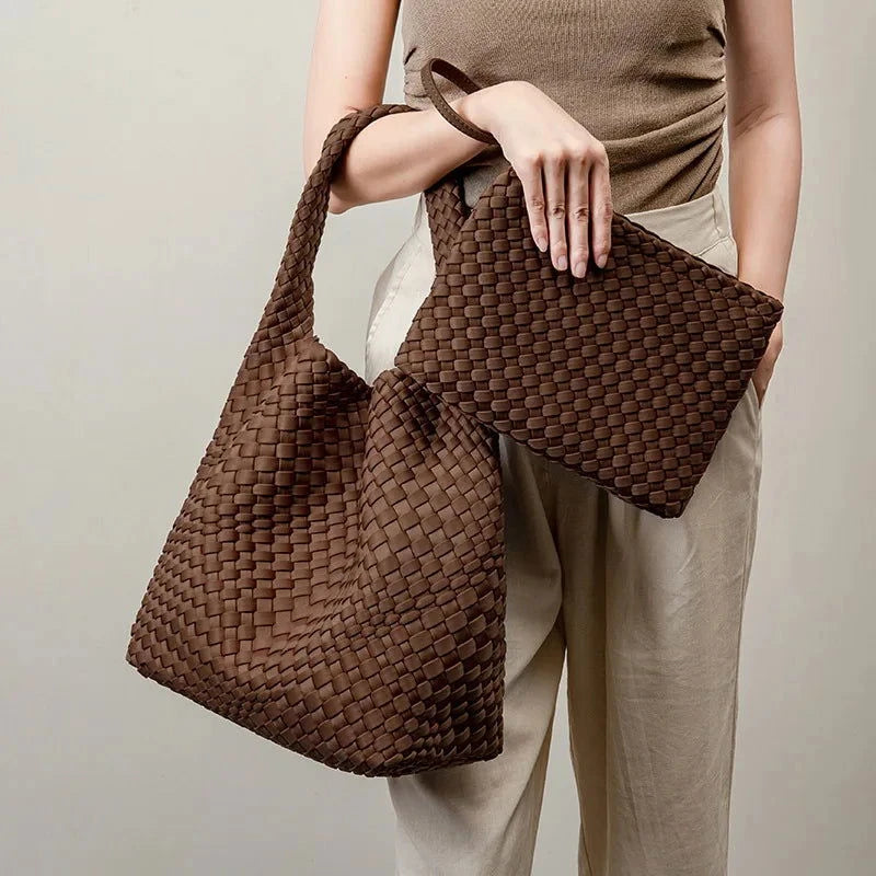 Naelora Woven Hobo Set - Vellegra
