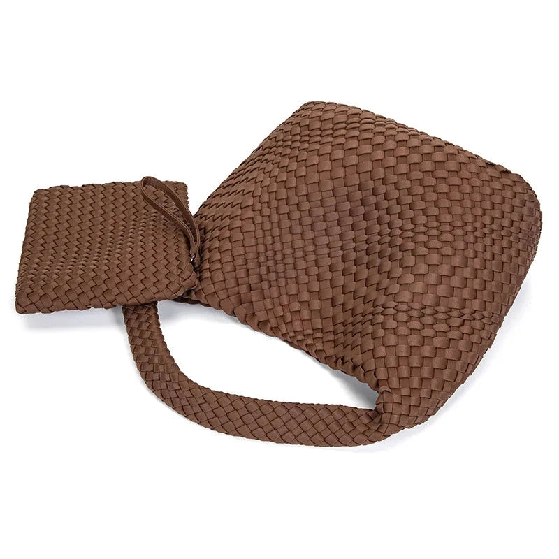 Naelora Woven Hobo Set - Vellegra