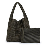 Naelora Woven Hobo Set - Vellegra