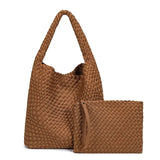 Naelora Woven Hobo Set - Vellegra