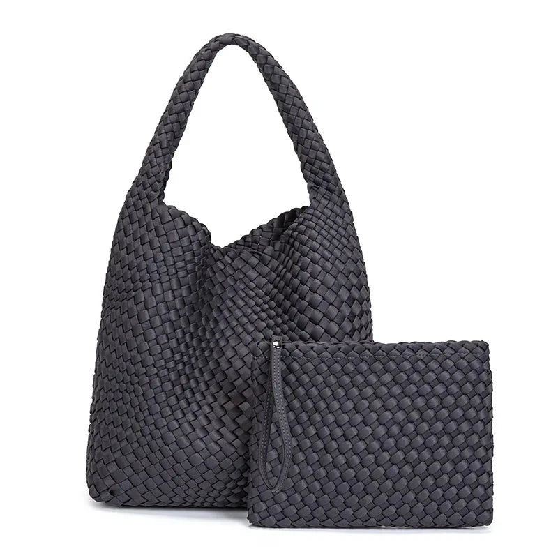 Naelora Woven Hobo Set - Vellegra