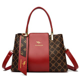 Ornate Print Dual Strap Tote - VELLEGRA