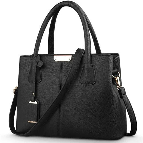 Pebbled City Convertible Satchel - VELLEGRA