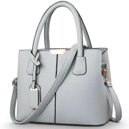Pebbled City Convertible Satchel - VELLEGRA