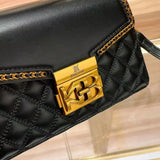 Renalla Quilted Chain Satchel - Vellegra