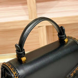 Renalla Quilted Chain Satchel - Vellegra