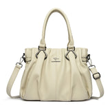 Renira Pleated Soft Tote - Vellegra