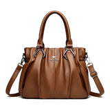 Renira Pleated Soft Tote - Vellegra
