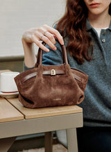 Mirette Sculpted Leather Tote