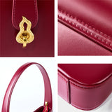 Lucéa Leather Shoulder Bag – Elegant Crescent Design for Daily Chic