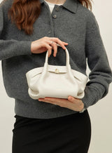 Mirette Sculpted Leather Tote