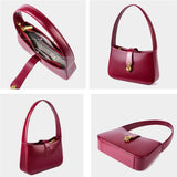 Lucéa Leather Shoulder Bag – Elegant Crescent Design for Daily Chic