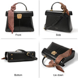 Avelline Leather Satchel