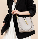 Éline Vault Sculpted Leather Crossbody
