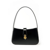 Lucéa Leather Shoulder Bag – Elegant Crescent Design for Daily Chic