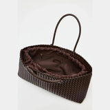 Savessa Woven Top Handle Tote for Everyday Elegance - Vellegra