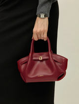 Mirette Sculpted Leather Tote