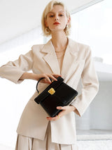 Avelline Leather Satchel