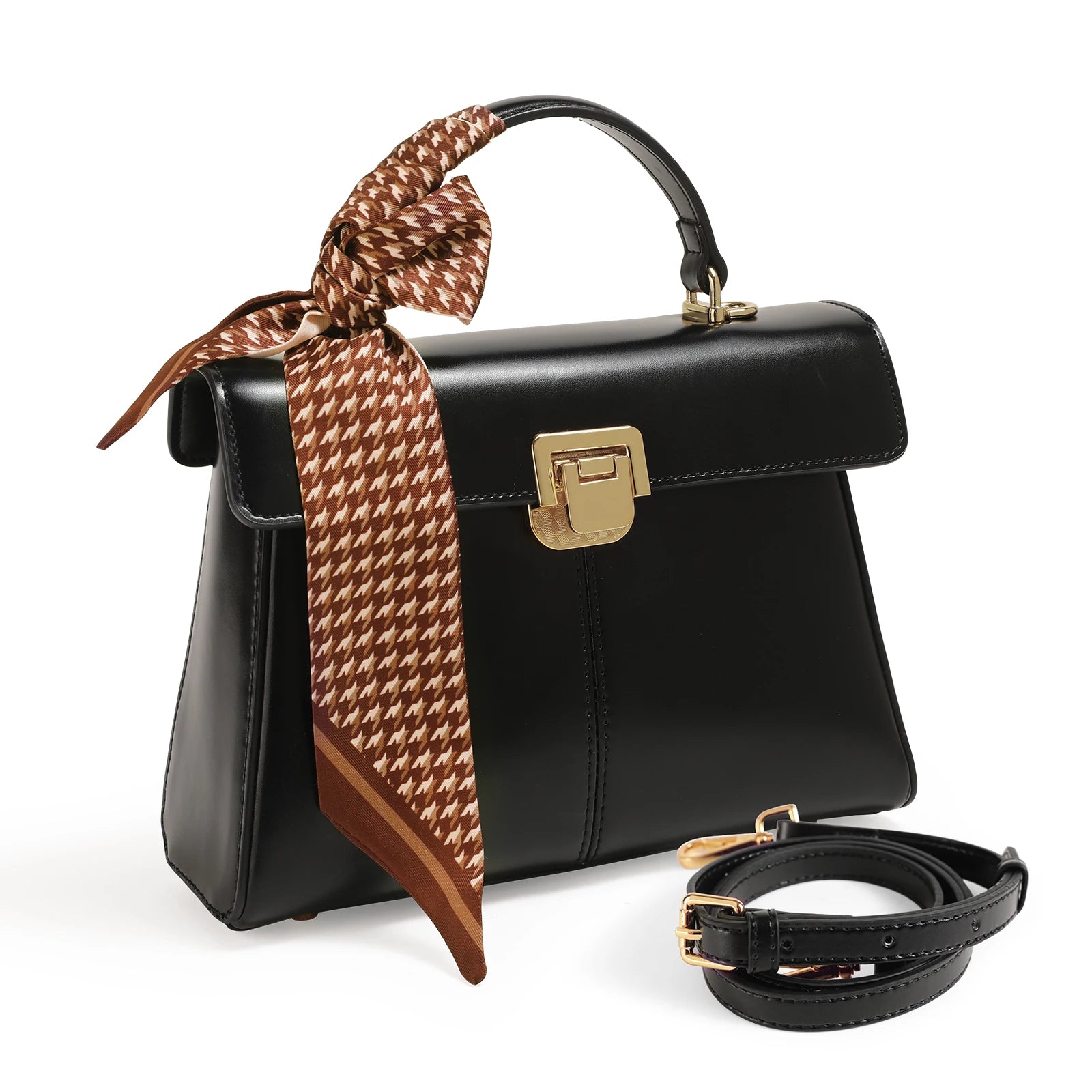 Avelline Leather Satchel