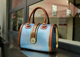 Seraphina Croc Boston Bag - Vellegra