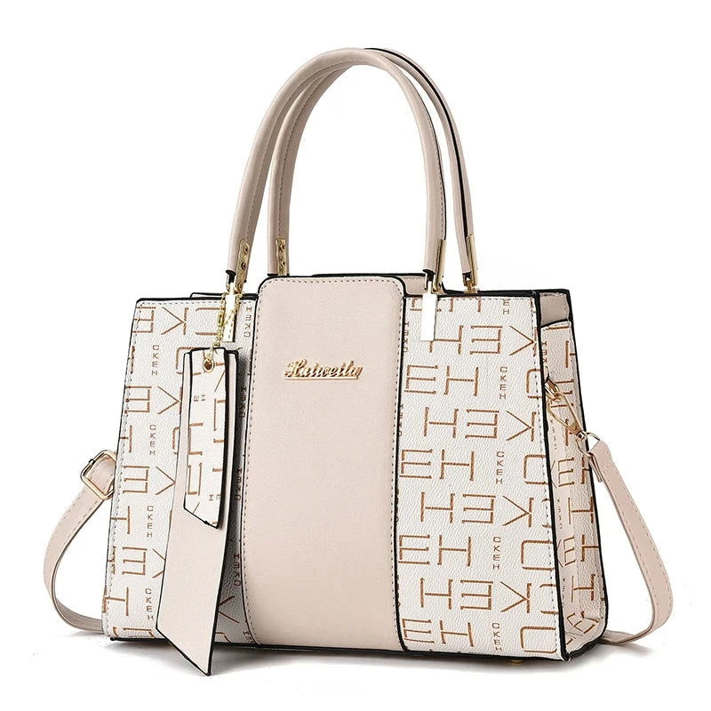 Serenova Luxe Croco-Print Tote Bag - VELLEGRA