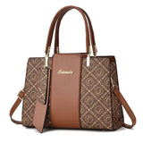 Serenova Luxe Croco-Print Tote Bag - VELLEGRA