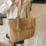 Solmara Woven Beach Tote - Vellegra