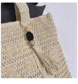 Solmara Woven Beach Tote - Vellegra