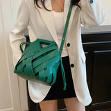 The Arletta Woven Shell Bag - Vellegra