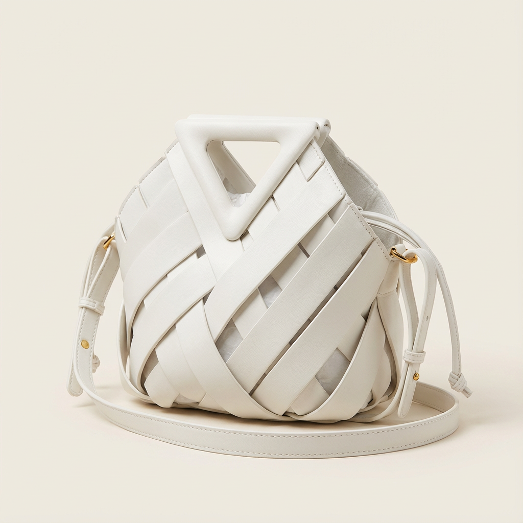The Arletta Woven Shell Bag - Vellegra