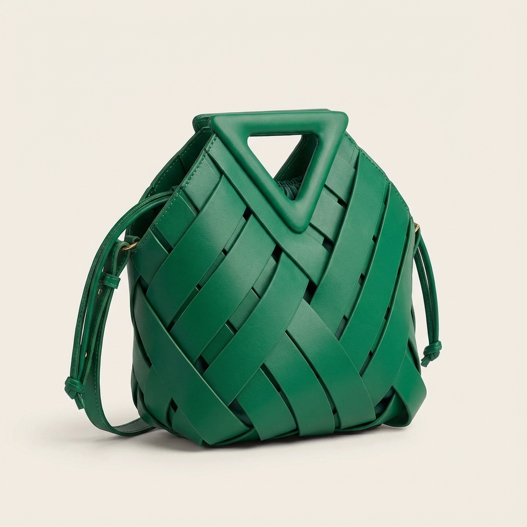 The Arletta Woven Shell Bag - Vellegra