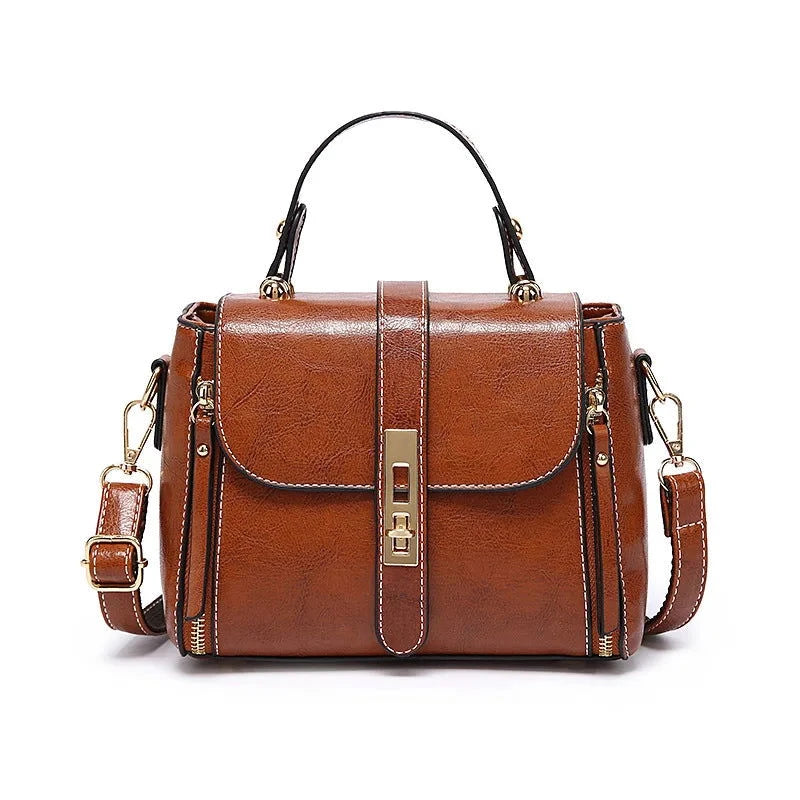 The Brielle Structured Satchel - Vellegra