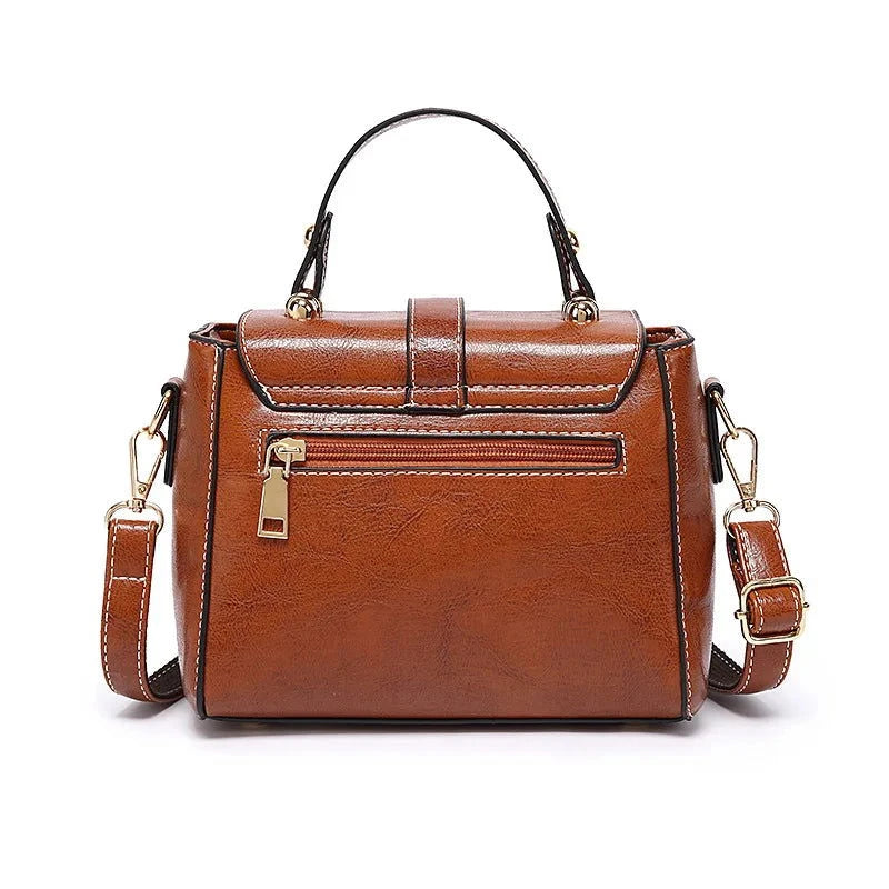 The Brielle Structured Satchel - Vellegra