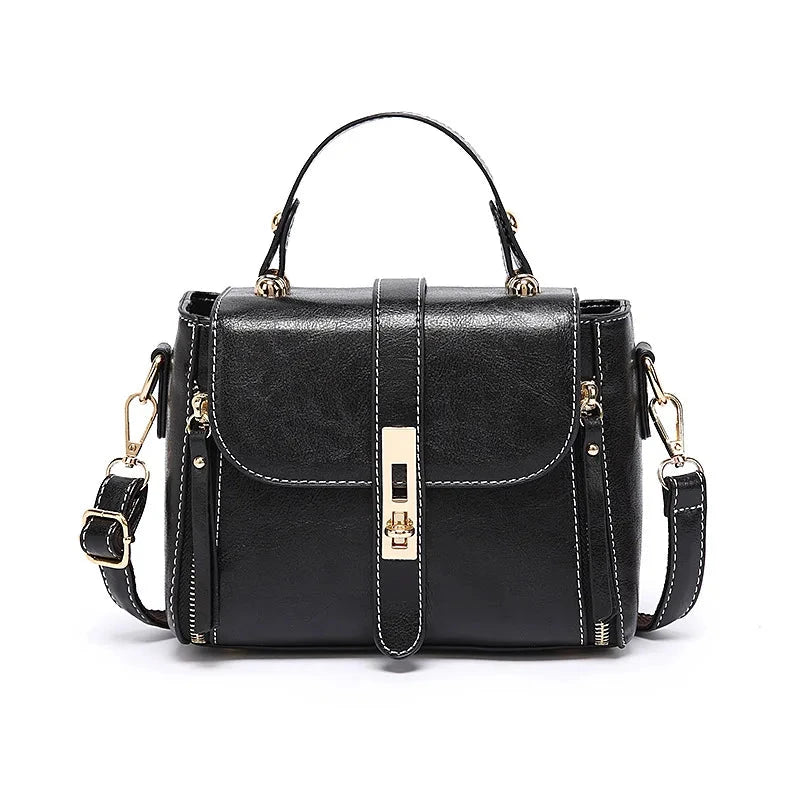 The Brielle Structured Satchel - Vellegra