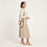 The Celestine Round Duo Bag - Vellegra