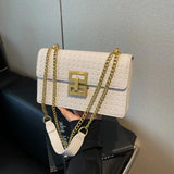 The Celvane Woven Chain Bag - Vellegra