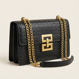 The Celvane Woven Chain Bag - Vellegra