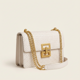 The Celvane Woven Chain Bag - Vellegra