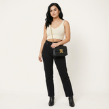 The Celvane Woven Chain Bag - Vellegra