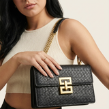 The Celvane Woven Chain Bag - Vellegra