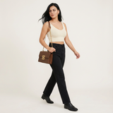 The Celvane Woven Chain Bag - Vellegra