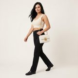 The Celvane Woven Chain Bag - Vellegra