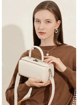 The Elenya Mini Boston Bag - Vellegra