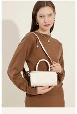 The Elenya Mini Boston Bag - Vellegra