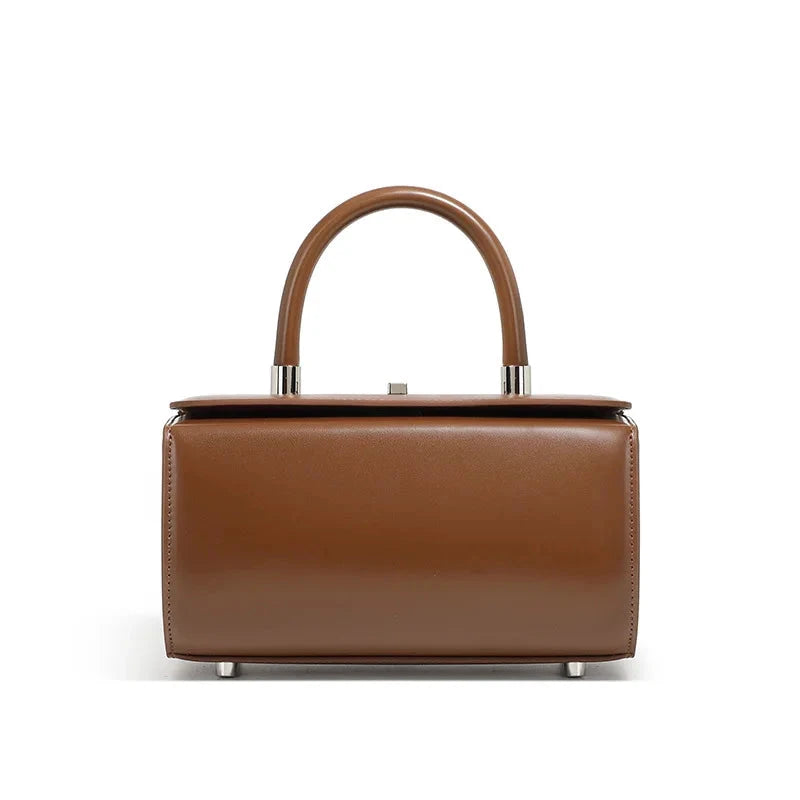 The Elenya Mini Boston Bag - Vellegra
