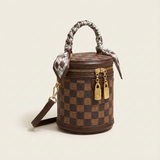 The Elira Cylinder Vanity Bag - Vellegra