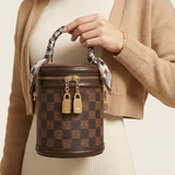 The Elira Cylinder Vanity Bag - Vellegra